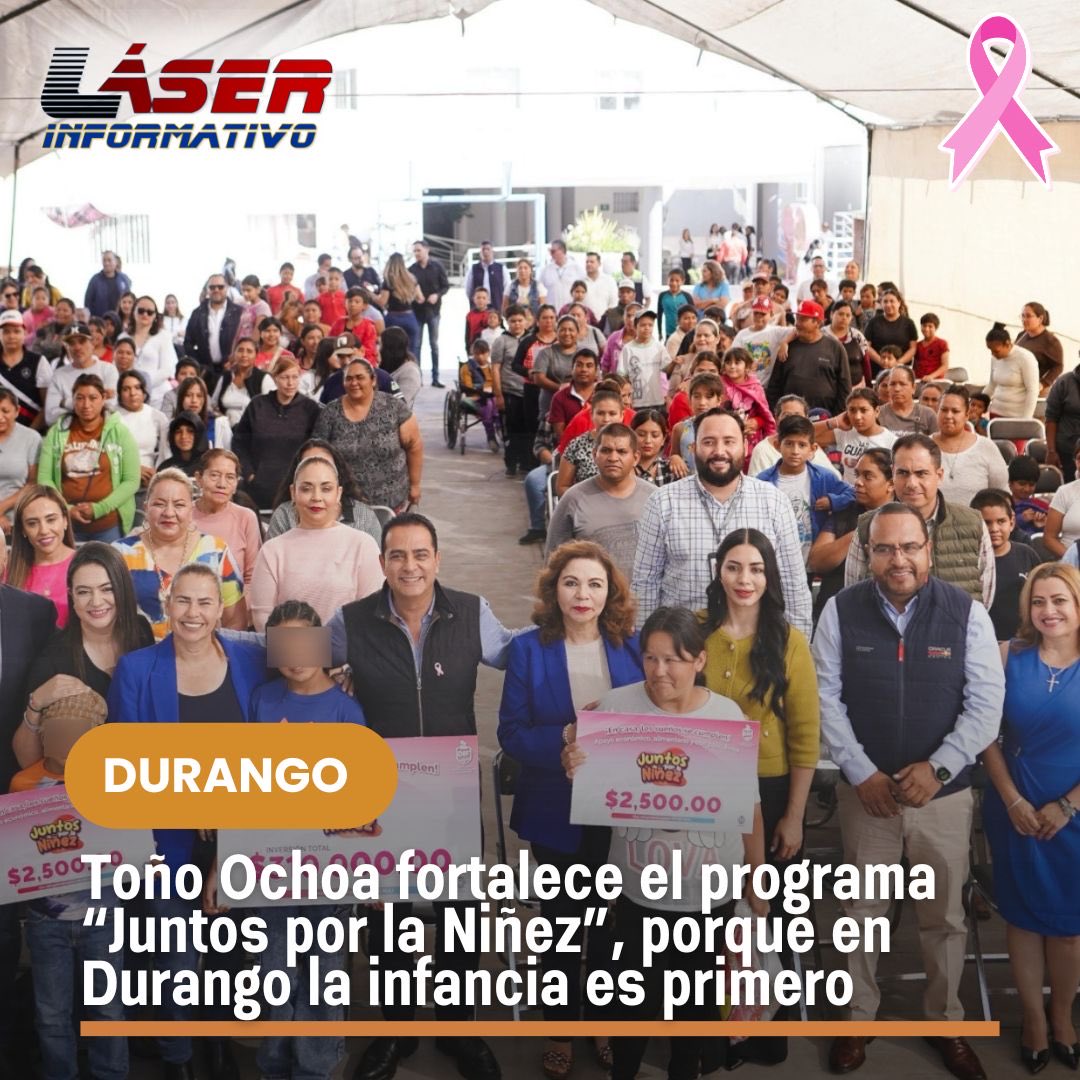 LaloSerranoZ's tweet image. #LaserInformativo

#Durango|| @josejoseantonio fortalece el programa #JuntosPorLaNiñez, porque en Durango la infancia es primero

* Reciben apoyos económicos y alimenticios que les permite regresar a clases y disfrutar su infancia al máximo

En Durango la infancia es primero. Con…