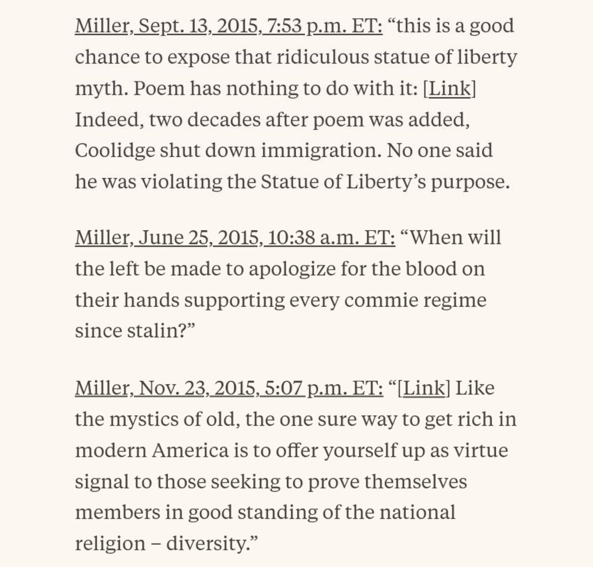 derzum_'s tweet photo. Stephen Miller's emails leaking, only to reveal he means what he says, really cemented my trust and loyalty in him. A lot of good today comes from him putting action to his words. https://t.co/vqFCgucWVa