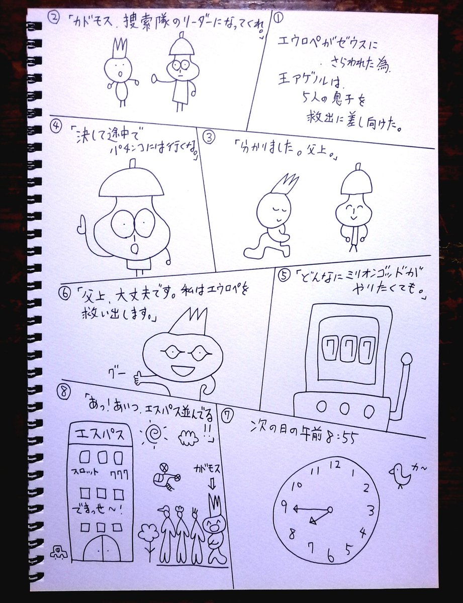 おはようございます☀漫画描きました🌺良かったら見てやって下さい🙇‍♂️ 