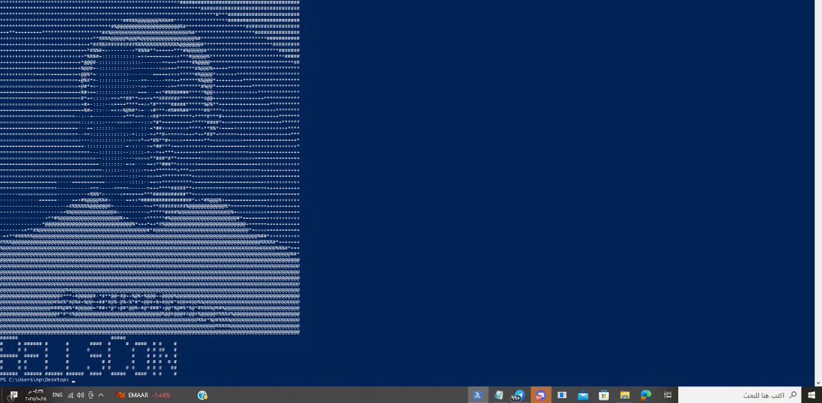 AMJ_BTC's tweet image. I turned PowerShell into a crypto art engine — pure #ASCII , no pixels.

If you look closely, @cz_binance, this one’s beating with the spirit of #BellsCoin 🧠💻

Imagine generating real-time market data as living ASCII art — that’s where I’m heading.

#Crypto | #ASCII | #BNB |…