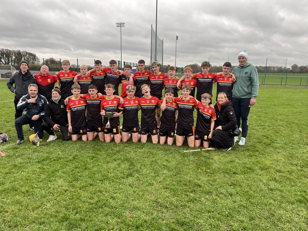DrombroadGAA's tweet photo. Congratulations to U16 Hurlers on beating Patrickswell on a scoreline of 1-22 to 2-10, in the Division 2 All County Hurling Championship Final https://t.co/I5Rwd63ylI