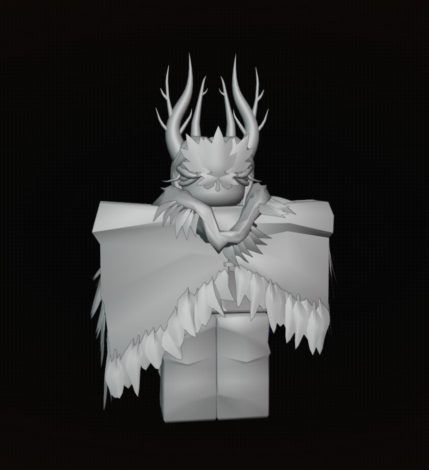 PineappleModels's tweet image. Saw the design for this guy in the forsaken server and loved it so I decided to model him!

The hair kinda sucks cause It&apos;s my first time really making a hair model lol

(Gonna make the textures soon also)

#Forsaken  #forsakenfanart  #3dart
