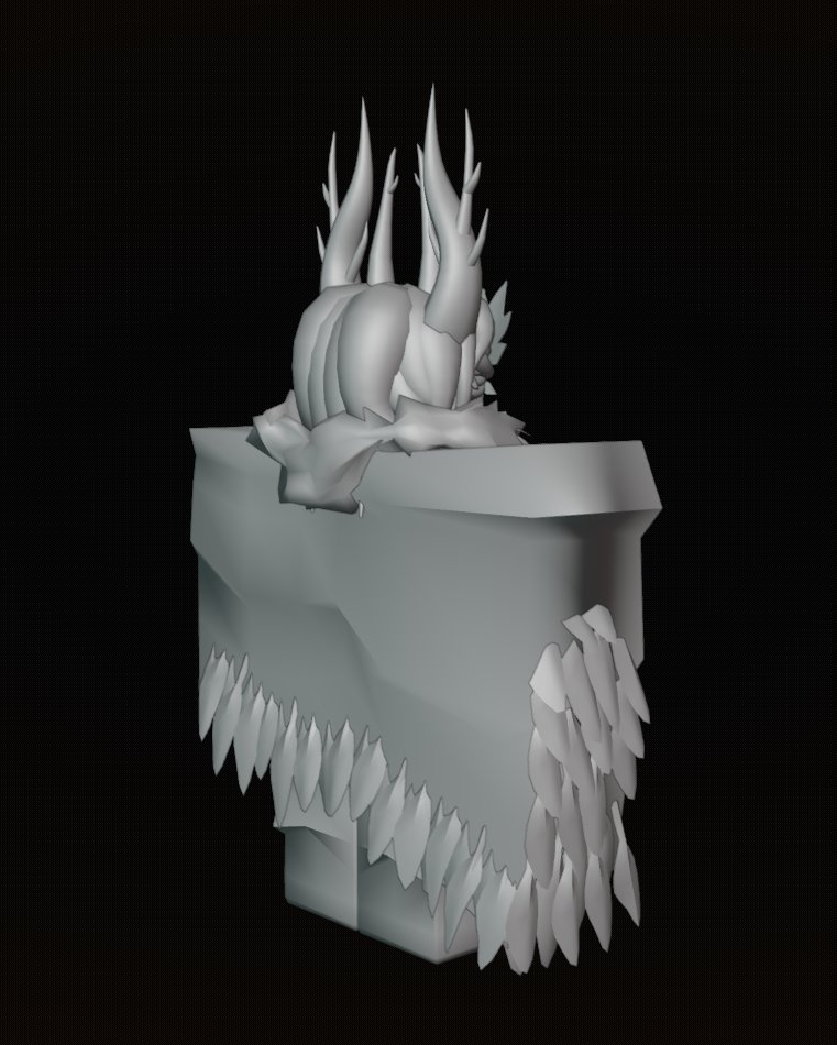 PineappleModels's tweet image. Saw the design for this guy in the forsaken server and loved it so I decided to model him!

The hair kinda sucks cause It&apos;s my first time really making a hair model lol

(Gonna make the textures soon also)

#Forsaken  #forsakenfanart  #3dart