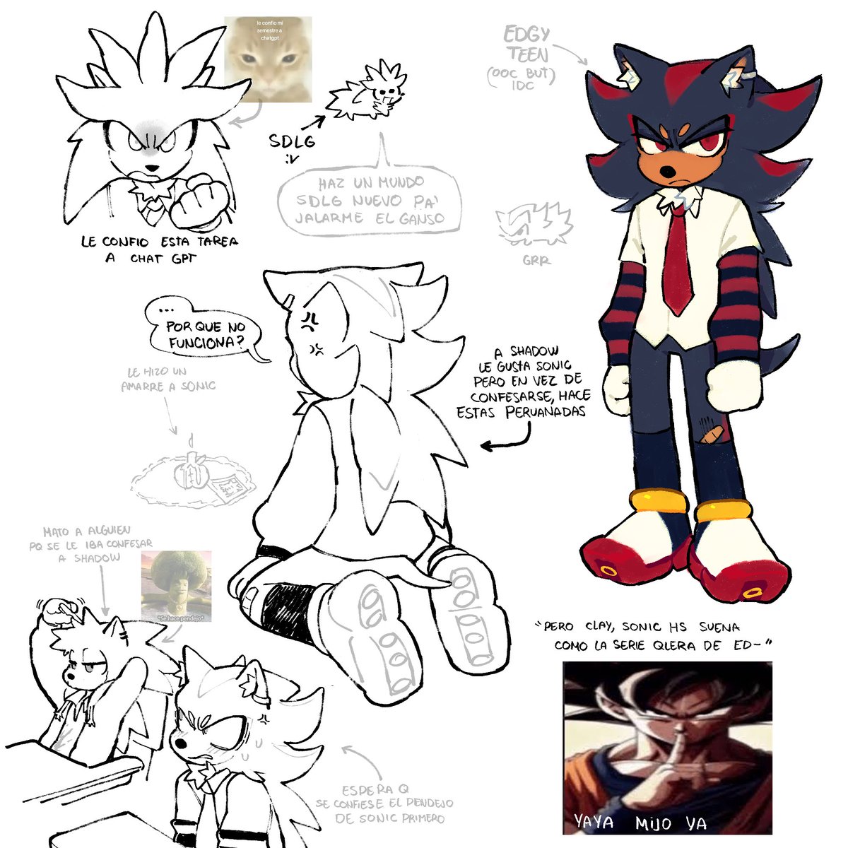 lunrsys's tweet photo. doodles/ sonicHS au https://t.co/PbUBKG6pzF