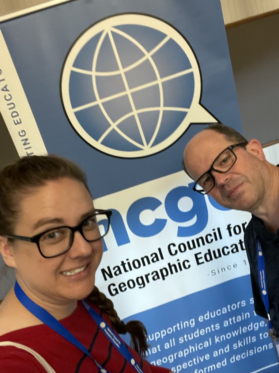 bhdanes's tweet photo. We had a great time presenting at NCGE2025 in Omaha. Learning lots but had fun sharing on AI and helping EB students and Case Studies. https://t.co/6K6q3UGj2E