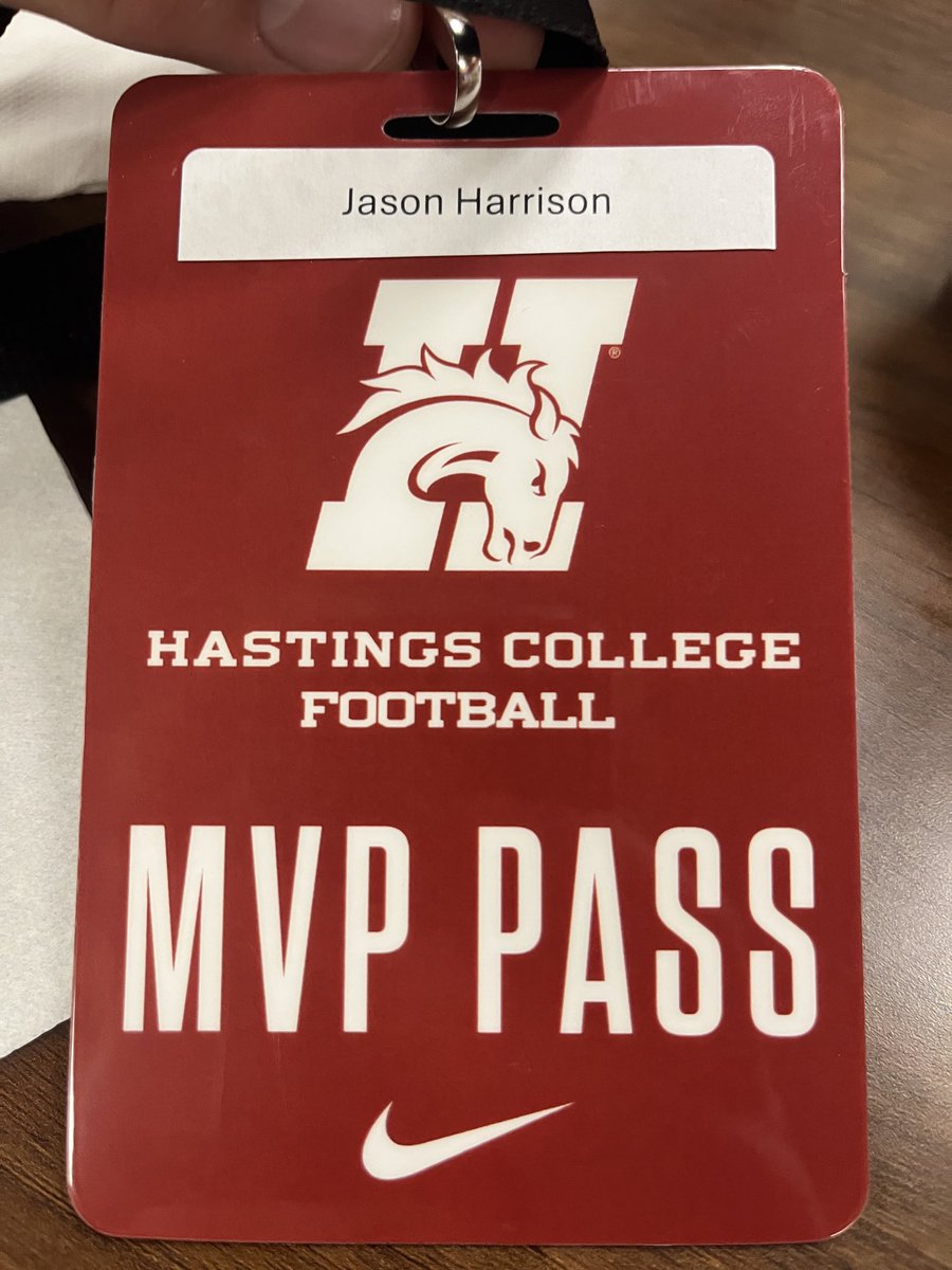 Had a great time at Hastings for my game day visit! Big thanks to the coaches and staff for having me. 🙌 <a href="/HCBroncoFB/">Hastings College Football</a>  #hastingsfb #junior2027