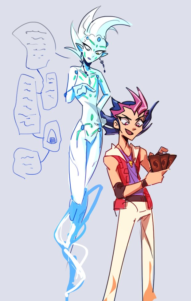 zhulock's tweet image. I drew all the characters I like in this anime!
#yugiohzexal