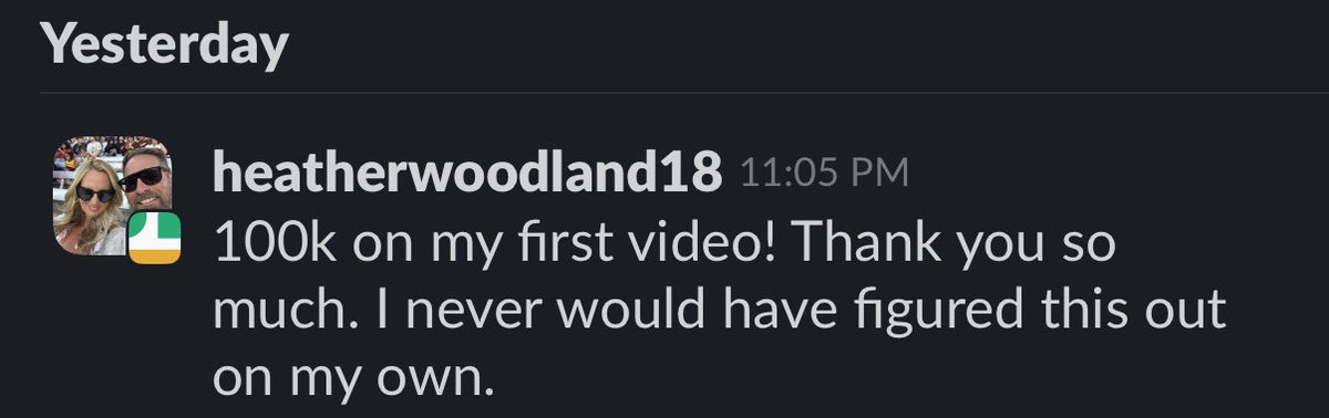 100K views on the first ever video for a new client

10K subs in under 30 days

Still only 2 months in now at 20k subs

Don’t mess with me &amp; the team we’ll come takeover your niche 🥷