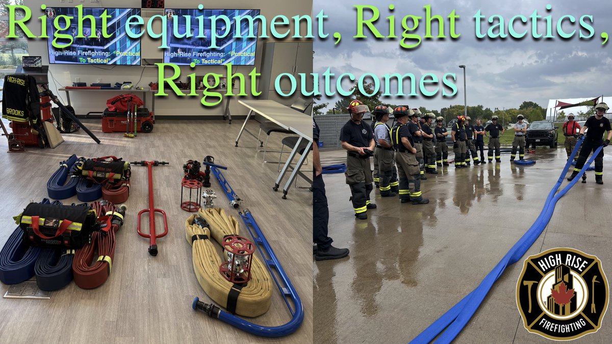 In high-rise firefighting, success begins long before the first alarm. Right equipment means hoses, nozzles, and tools designed to match the building’s systems and pressures.Right tactics mean applying science, training, and adapting to building design, wind, and water supply