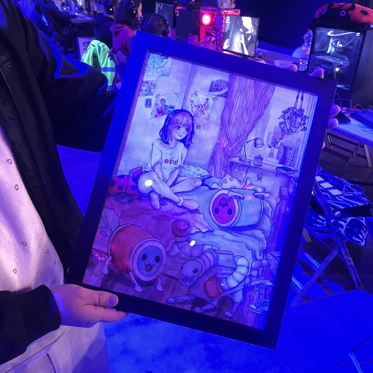 Ameistic's tweet image. LanTrek osu! tourney winner for the 2nd year in a row!