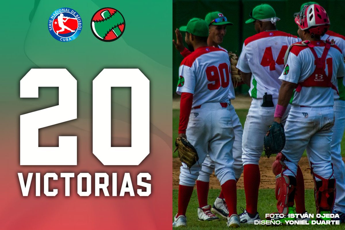 inversiondpsltu's tweet image. Los 🪓 Leñadores de Las Tunas se convierten en el tercer equipo con 2️⃣0️⃣ victorias en la campaña. 

🗞 t.me/SerieNacionald… 

#64snb #LeñadoresLasTunas