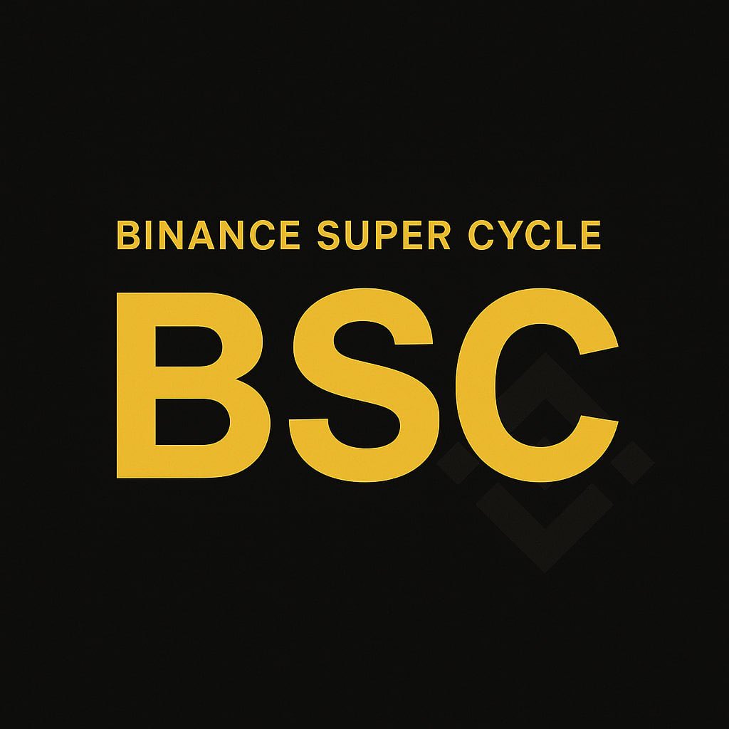 If you’re on <a href="/BNBCHAIN/">BNB Chain</a>, you’re part of the Binance Super Cycle.

900k for the most PVE friendly narrative out there. 

PVE &gt; PVP 

The ticker is $BSC