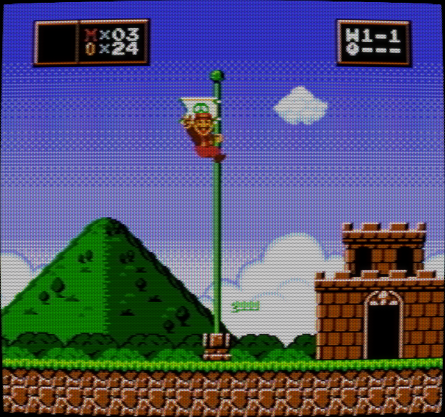 raviolichu's tweet image. here's another one for today. it's simply called 'Level Clear!'
we'll be getting into the meat & bones of things soon
#smbitwc #pixelart #horrorbrew