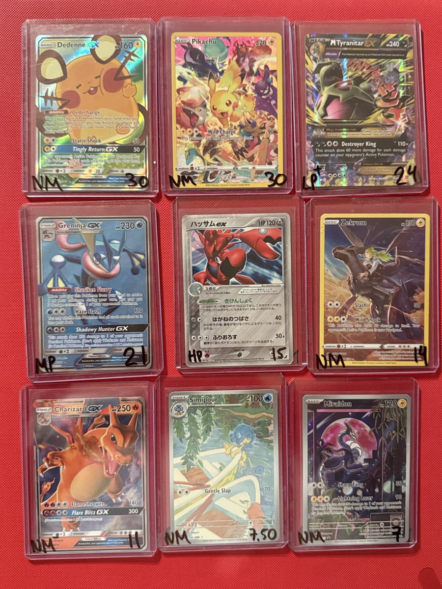 bgallegos24's tweet image. Singles for sale 
Prices and conditions on cards
Can send more pics upon request 
+$1 pwe or +$5 bmwt for shipping
Let’s make some deals.