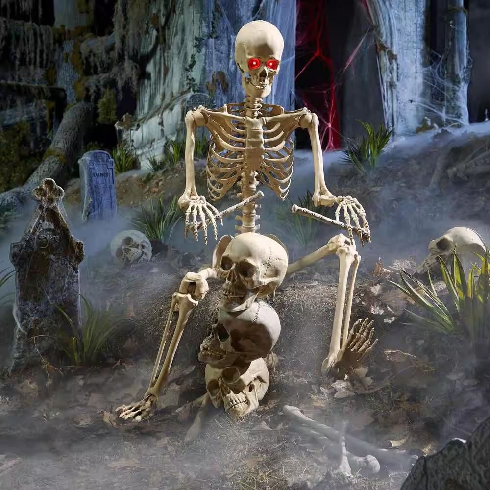 Wario64's tweet image. 5 ft. LED Pose-N-Stay Skeleton is $17.98 at Home Depot buff.ly/jgWxDIE #ad