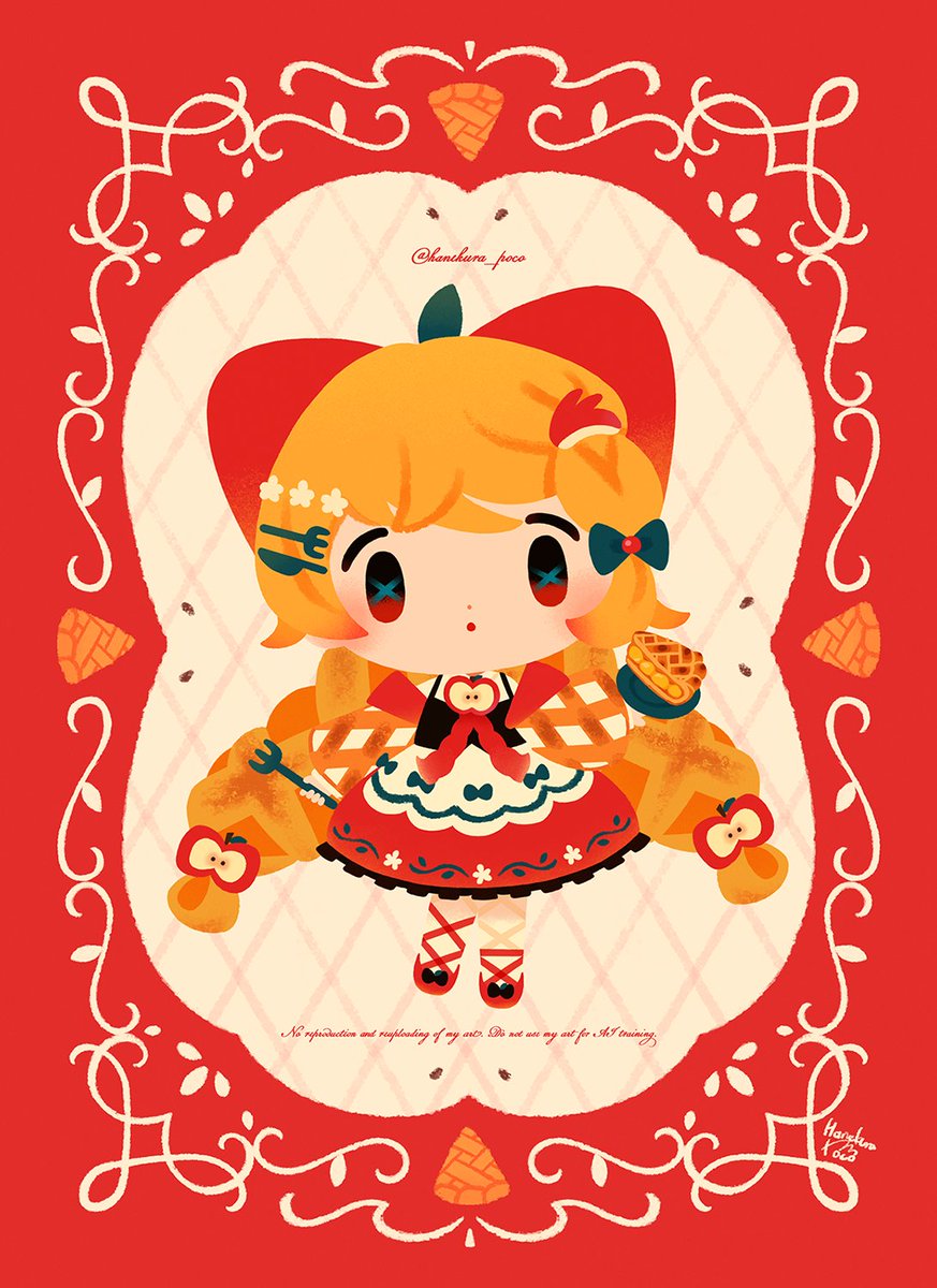 🍎🥧
#絵描きさんがデフォルメ絵を見せてくれるタグ