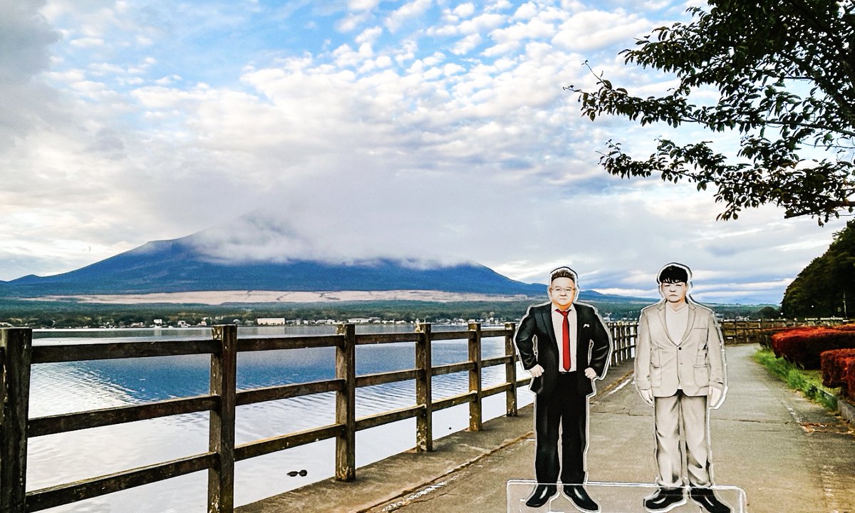 tabisurusand's tweet photo. シャイな富士山だぜ。 https://t.co/N5nSOMrNtq