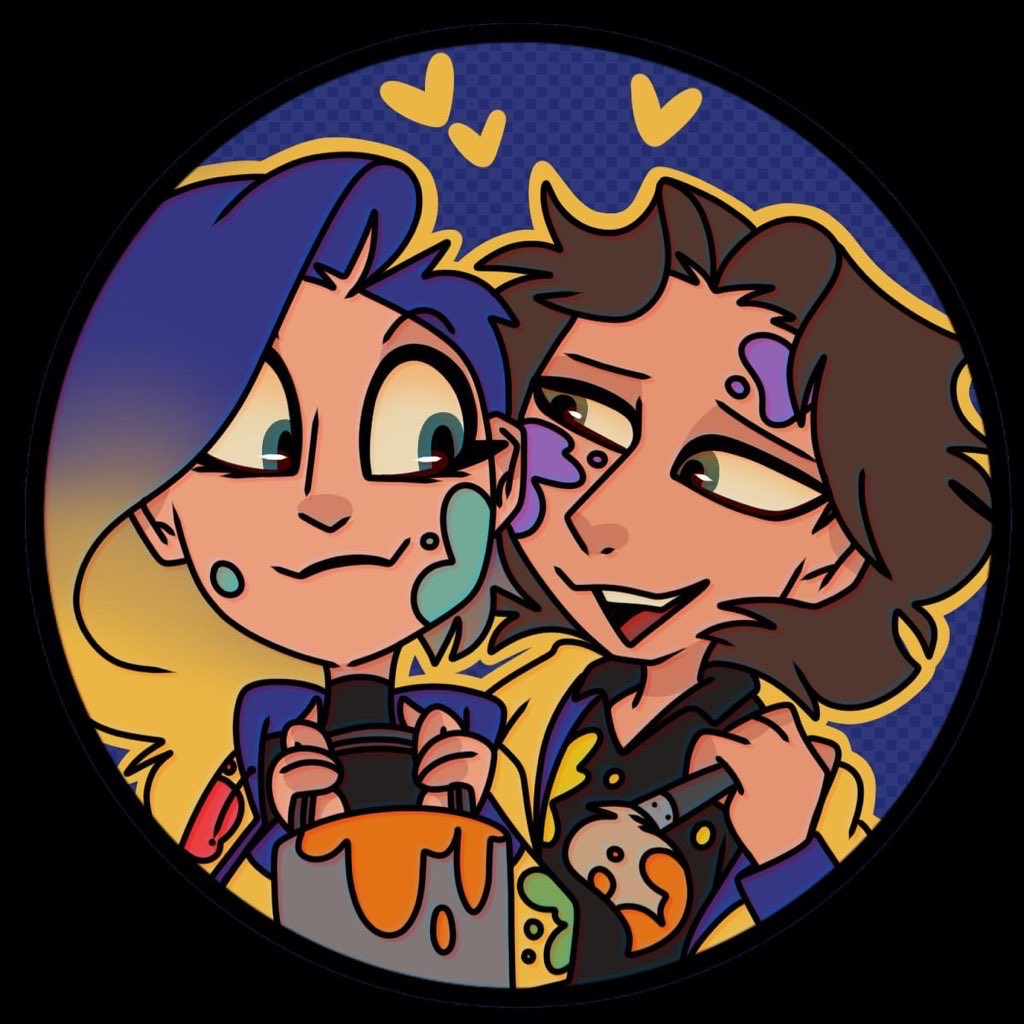 YepDaGoobersArt's tweet photo. New art of these two artistically creative messes 

A very happy birthday to the goober @JuicySuxToes69, A gift from myself &amp; @/yepthefanart https://t.co/CK2gOe9r84