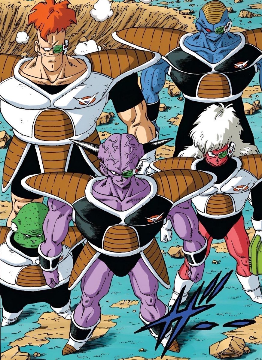 DBZdaily_'s tweet image. Name this squad! (wrong answers only)
