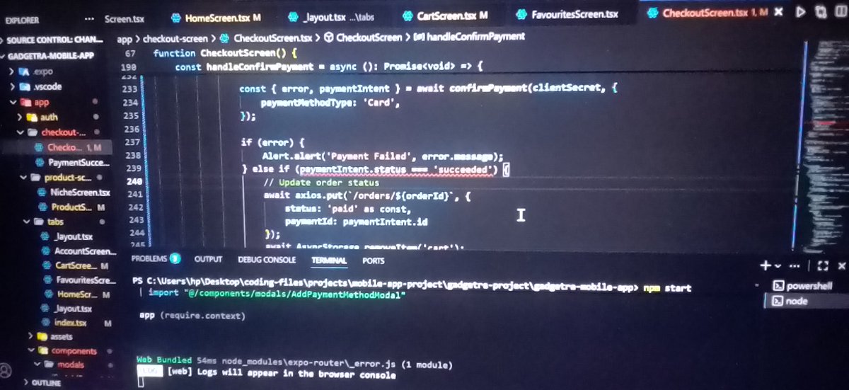 KingsleyTheDev's tweet image. I thought Typescript was gon save from bugs and easy build, but instead, I've spent more time debugging code since using Typescript.