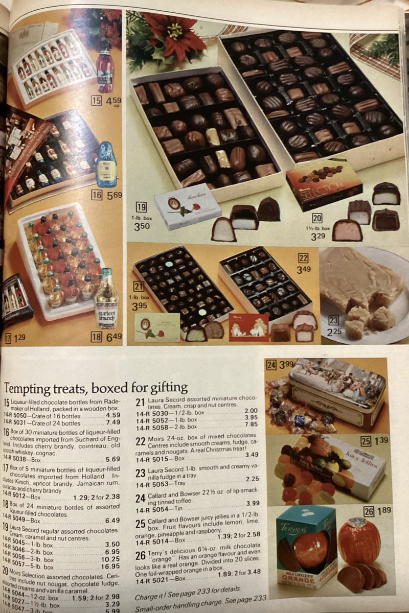 69 shopping days until Christmas. Lots of sweets!
