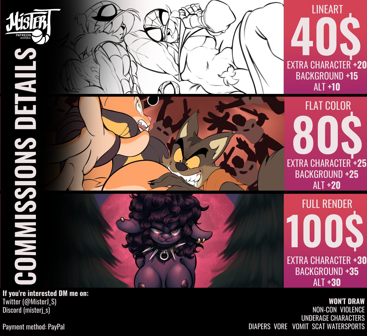 5 slots available!
(Won't do comic panels this time)