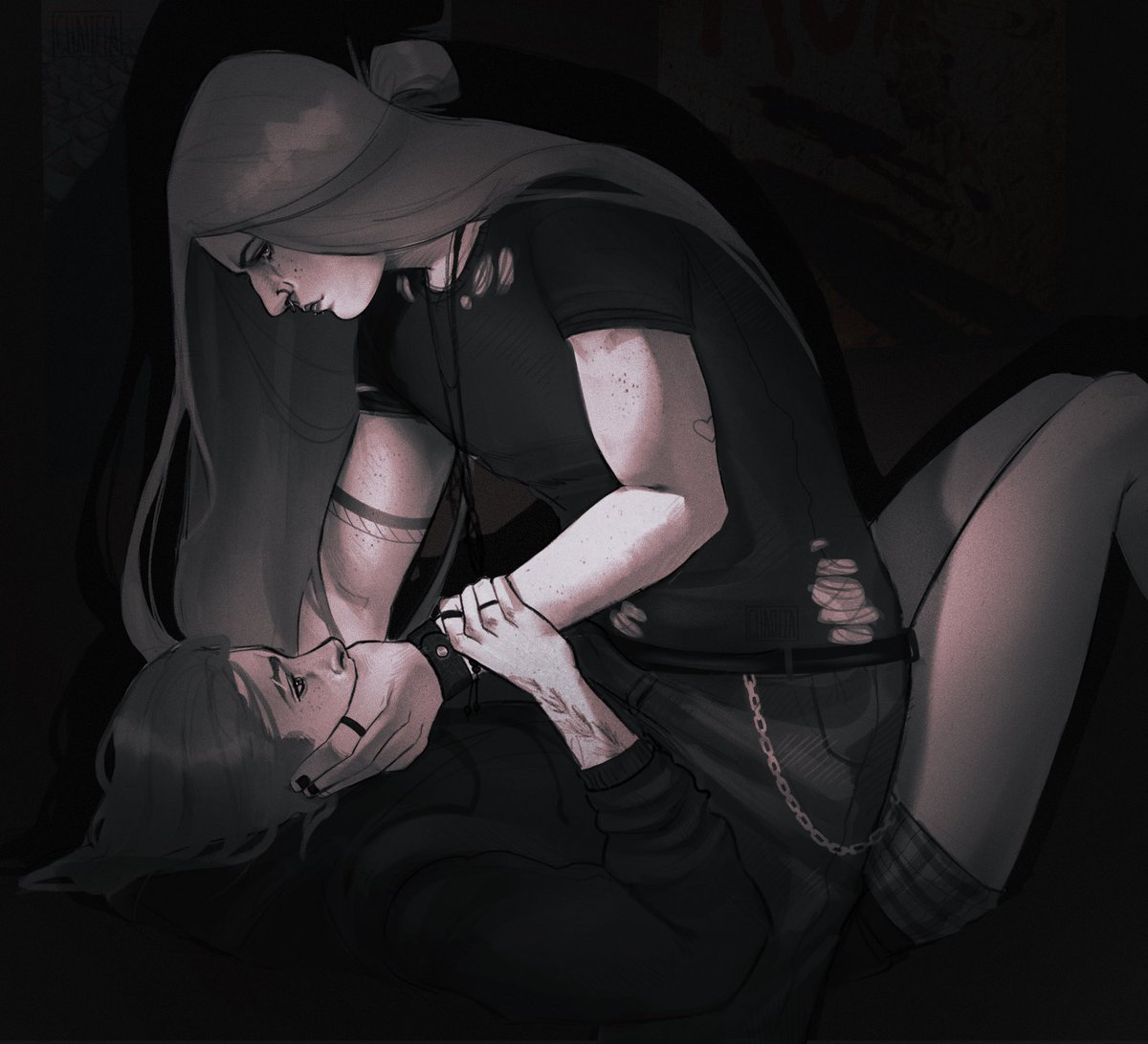 chaiteea_'s tweet image. Tbh I finished this weeks ago and almost scrapped it but she lives 🦭