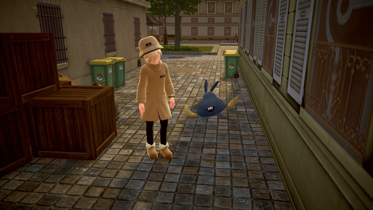 odeerodeer's tweet image. im dying 😭 my first shiny is shiny trash bag 😭😭😭 I love him 
#PokemonLegendsZA  #trubbish