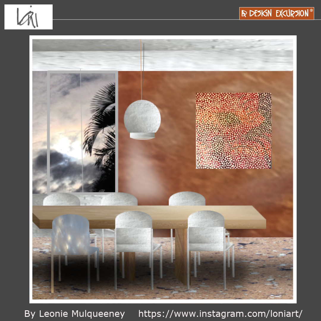 designexcursion's tweet image. Leonie uses red orange to create a focal piece
#redorange #inspo #design #adesignexcursion #australianart by #LoniART