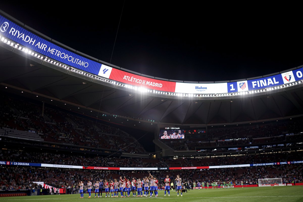 Atlético de Madrid tweet media