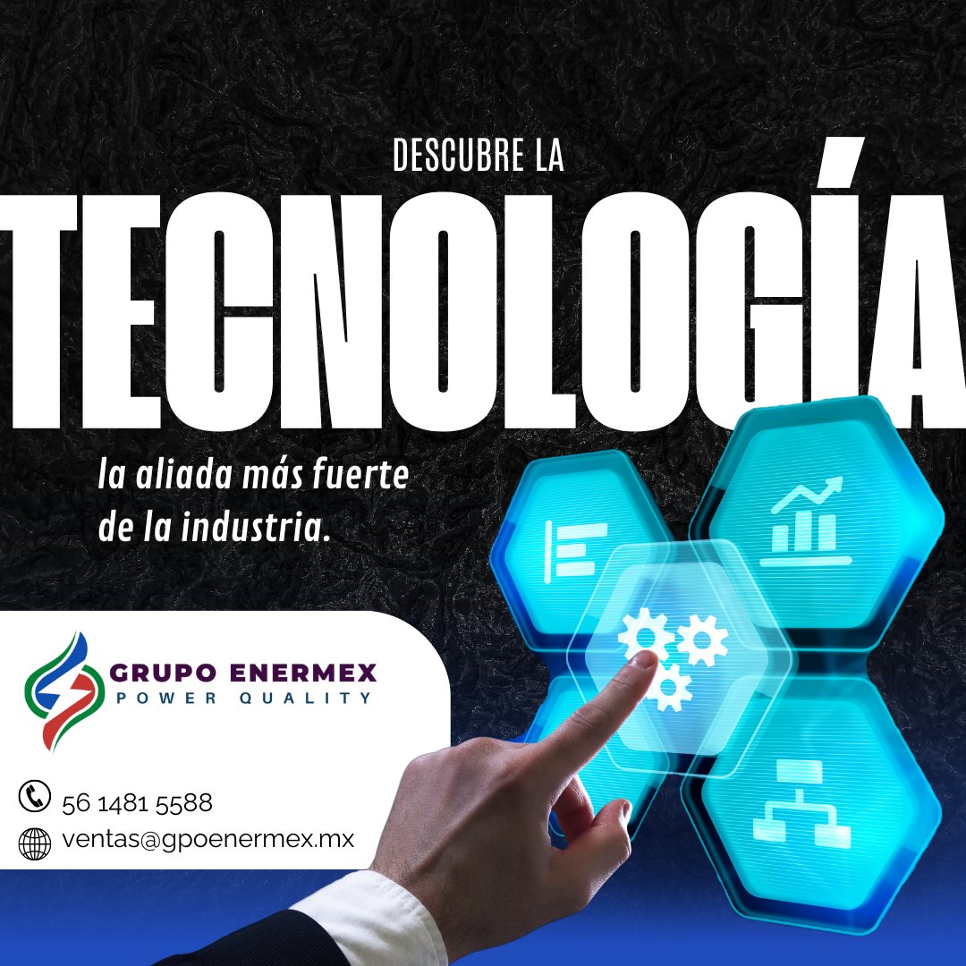 Contacta a nuestros ingenieros para que te muestren cómo la tecnología puede transformar tu negocio.
Correo: ventas@gpoenermex.mx
Teléfono: 56 1481 5588
Sitio web: zurl.co/gZAVx 
#TecnologiaIndustrial #InnovacionElectrica #Productividad #GrupoEnermex #