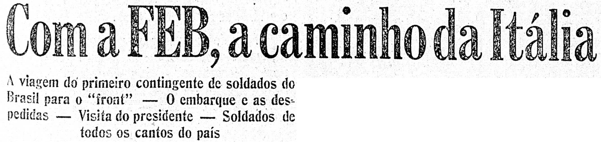 sentandoapua's tweet photo. Notícias da 2ª Guerra: 18OUT1944-Com a FEB, a caminho da Itália https://t.co/8ylS0HY0NZ
#OUT44 #ANoite #WWII #FEB #Italia #caminho @exercitooficial @feb_brasil https://t.co/LcdjDbWJxG