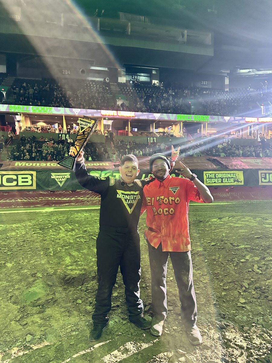 MONSTER JAM OVERALL EVENT CHAMPION!!!!