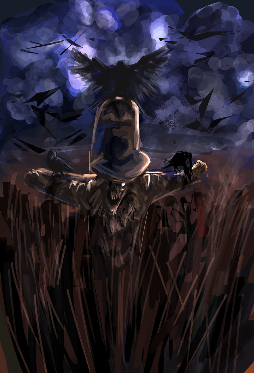 #trickorchase
Day 18 fogborn
A quick one with scarecrow