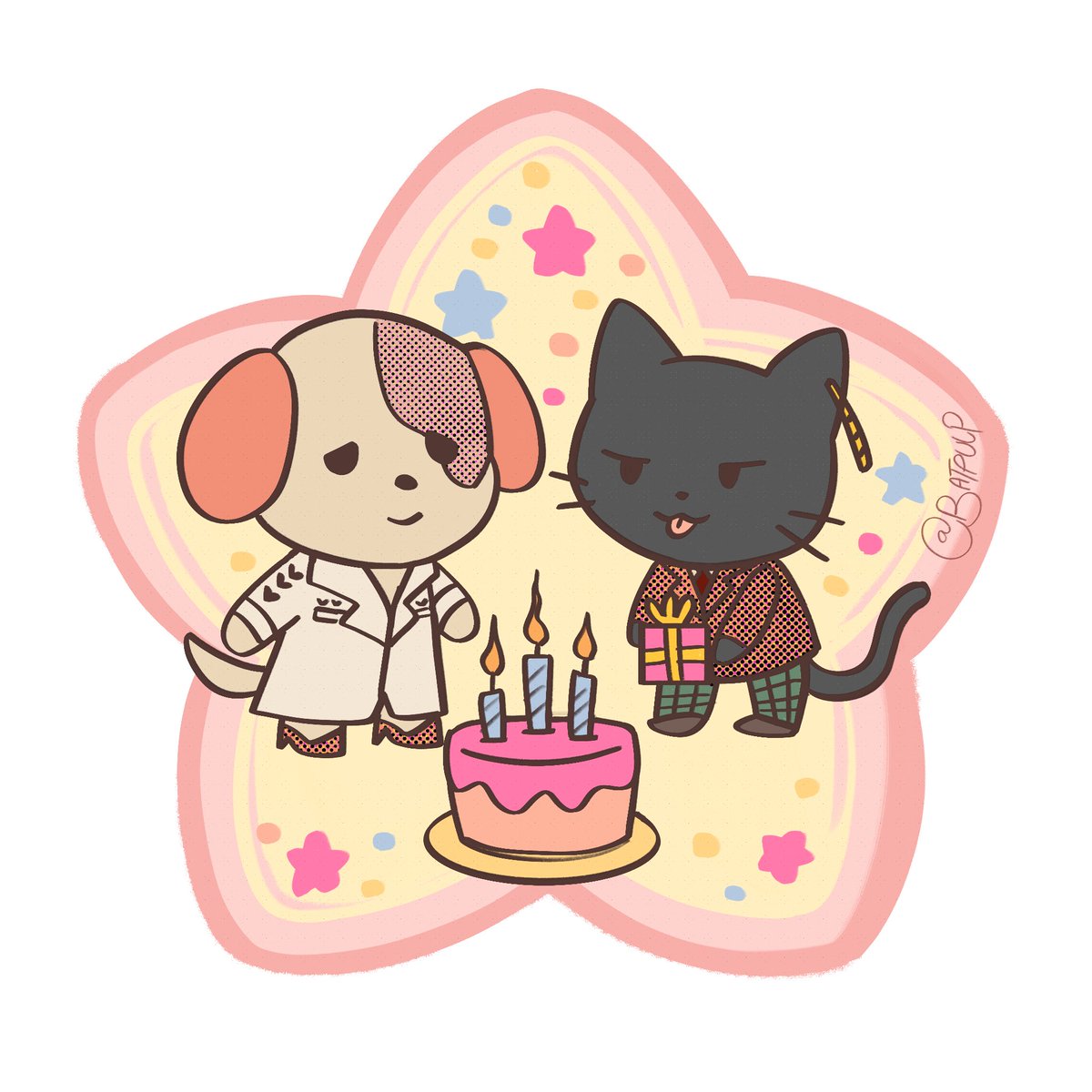 batpulp's tweet photo. happy birthday inu~pi
(inspired on that 1 shirt you know the one)

#乾青宗 https://t.co/i8vKuWQE3x