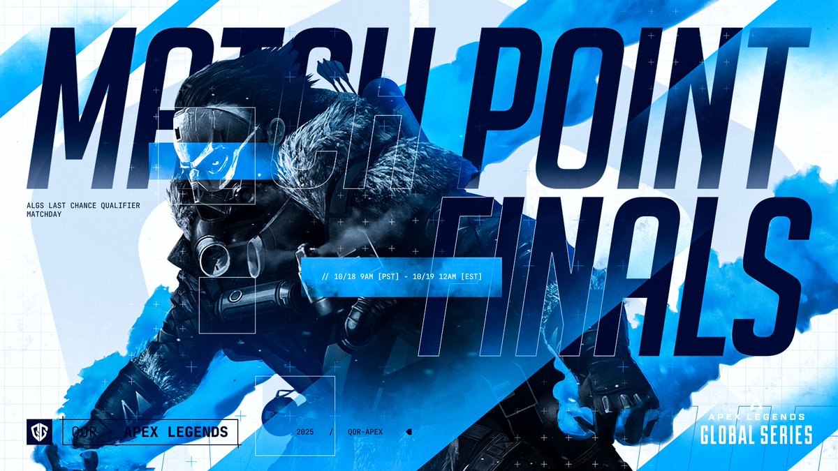 QOR Apex take their last fight in LCQ tonight at 9PM PST / 12AM EST😤

🎉 Watch party hosted by <a href="/AllieFPS_/">QoR Allie</a>
📺 twitch.tv/qor_gaming

Let’s bring it home 💪💙

#QORWIN | #ALGS