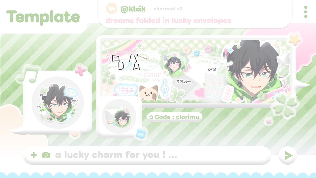 klxik's tweet image. ꒰ა repost are appreciated !  ›  ☆ 

haii aku ada 2 template layout dari series "dreamy clover" 🍀 yang siap untuk di adopt ! file PSD dan sudah rapih ᪤ bisa di take thru dm di jam 12:00 WIB &amp;gt;_&amp;lt; untuk prici sudah tertera di alt yaa ໑ 🎼

t. #zonaba #zonauang #zonajajan