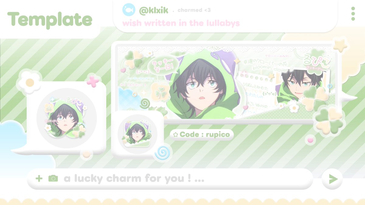 klxik's tweet image. ꒰ა repost are appreciated !  ›  ☆ 

haii aku ada 2 template layout dari series "dreamy clover" 🍀 yang siap untuk di adopt ! file PSD dan sudah rapih ᪤ bisa di take thru dm di jam 12:00 WIB &amp;gt;_&amp;lt; untuk prici sudah tertera di alt yaa ໑ 🎼

t. #zonaba #zonauang #zonajajan