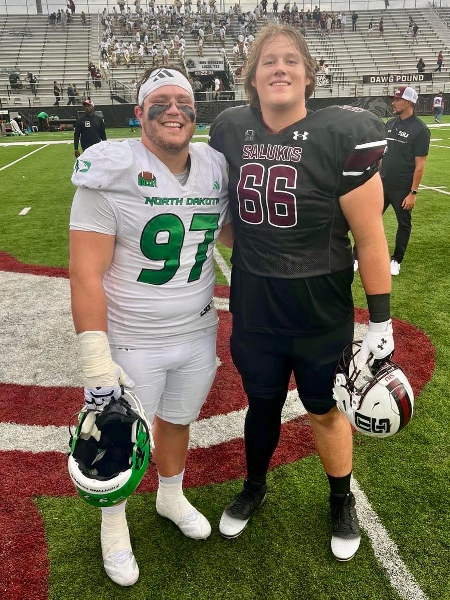 Awesome pic of alums Parker Getter and Logyn Eckheart from their game today!