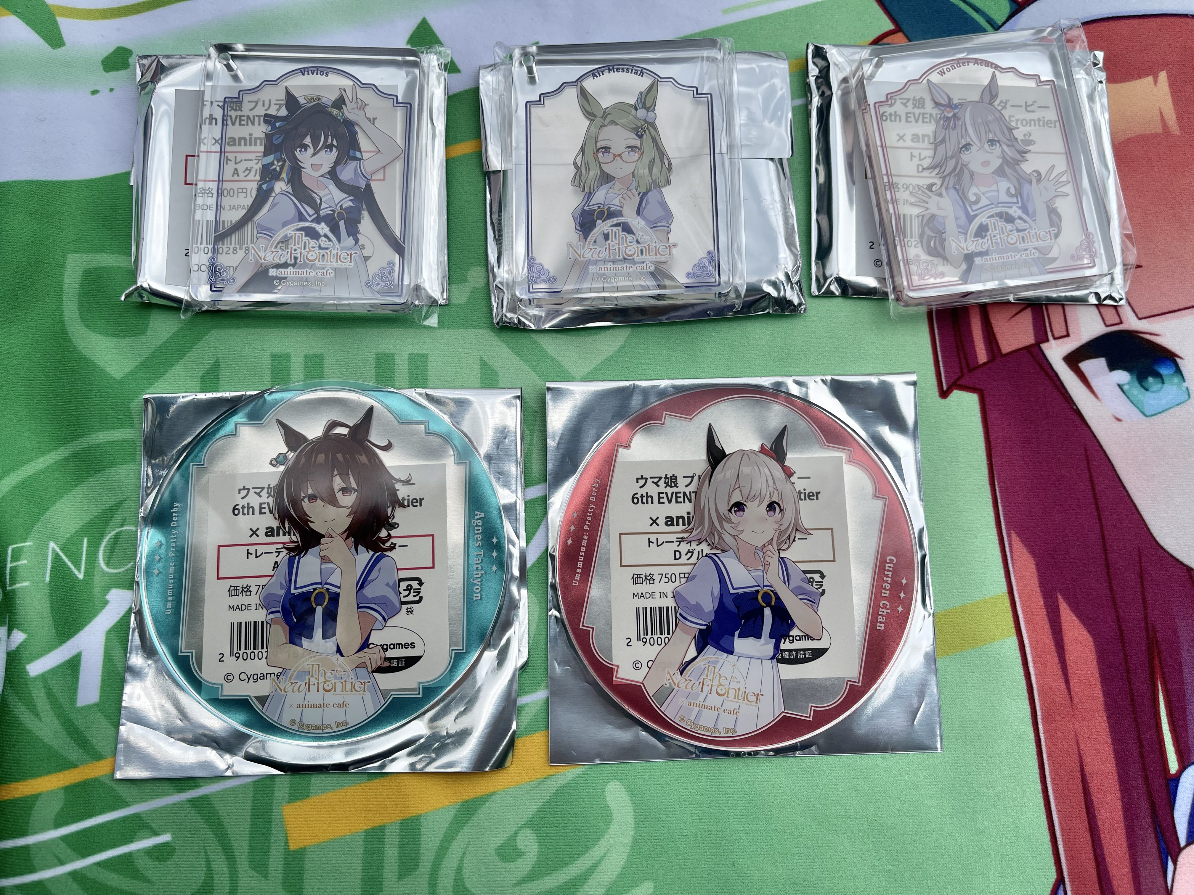 ウマ娘 コロッタ アクリルコースター ラインクラフト シーザリオ エアメサイア ウマ娘 コロッタ アクリルコースター ラインクラフト シーザリオ