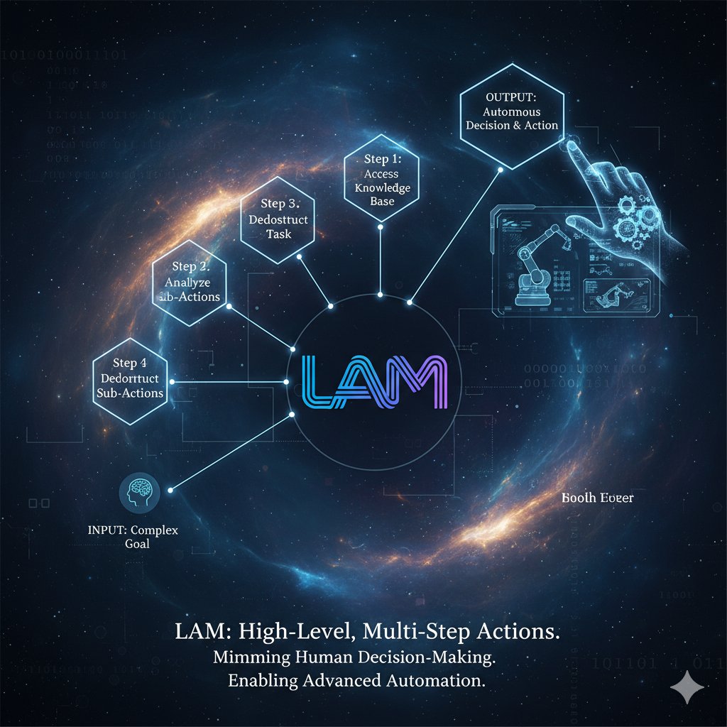 vickweb3's tweet image. Nobody is talking about #LAM 's value to LLM.
LAM's capacity for high level, multi step actions sets it on the edge of real value to Ai. It thus enables automation that closely mimics humans (call it your Personal Assistant) decision making