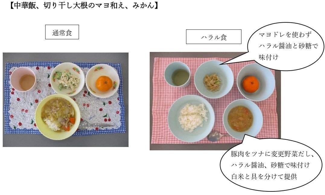 ハラールの面倒臭さは鬼畜

・醤油や味噌など、途中でアルコールが生成されるものはNG
・場合によっては冷蔵庫なども別にしなければならない

などなど。

学校給食の職員や栄養士さん、ガチで声あげましょう。仕事が増えますよ！

他宗教のために、これ以上忙しい日本人に手間をかけさせるな！