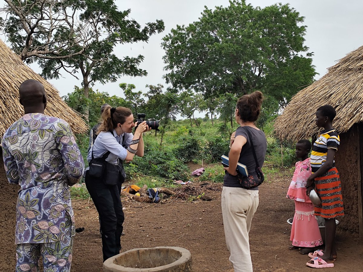 Back to the field where images speak louder than words. From Kérou to Djougou, I worked alongside incredible storytellers like Ilvy Njiokiktjien &amp; Tanya Bintra (UNICEF) to capture girls’ dreams and realities. Every shot was a lesson in empathy &amp; storytelling 💙. #UNICEF
