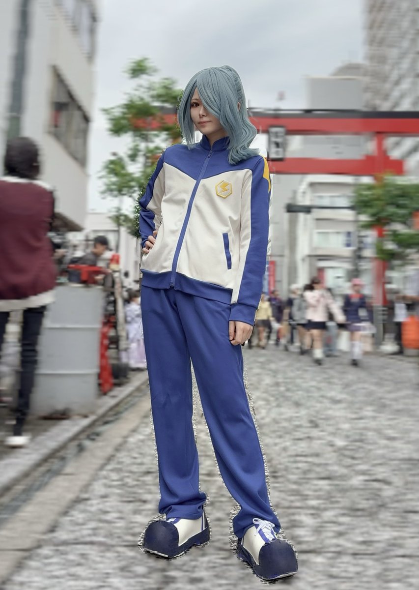 初出しｲﾅｲﾚ⚡️⚽️の風丸‼️‼️‼️‼️
念願😭😭😭😭😭
みんな会お〜💖💖🥴🥴😍💖🙏💓 

#フクヤマニメ8 #フクマニ8 （再掲💦）