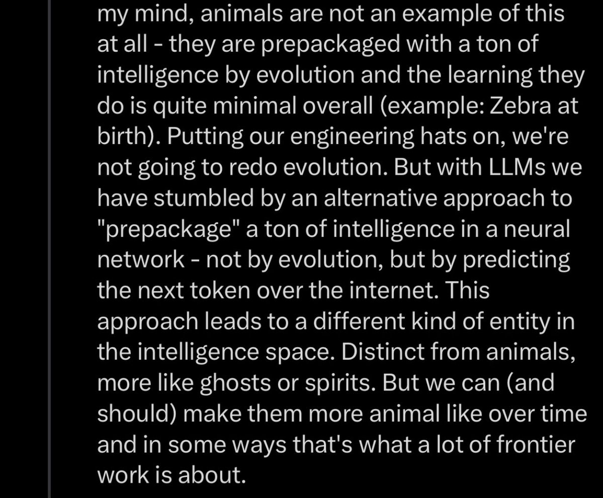 deployengineer's tweet image. Insight from Andrej Karpathy. I like his clarity on this