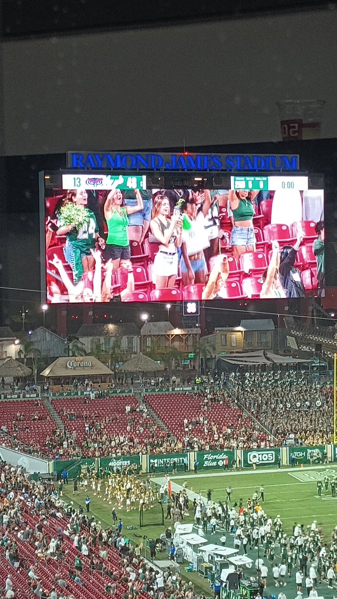 USF Bulls 48 FAU Owls 13 Final. USF now 6-1, 3-0 in the American Athletic Conference. Goodnight from Tampa!
#USFFootball #FAUFootball #dougmilesmedia #American_Conf #CollegeFootball