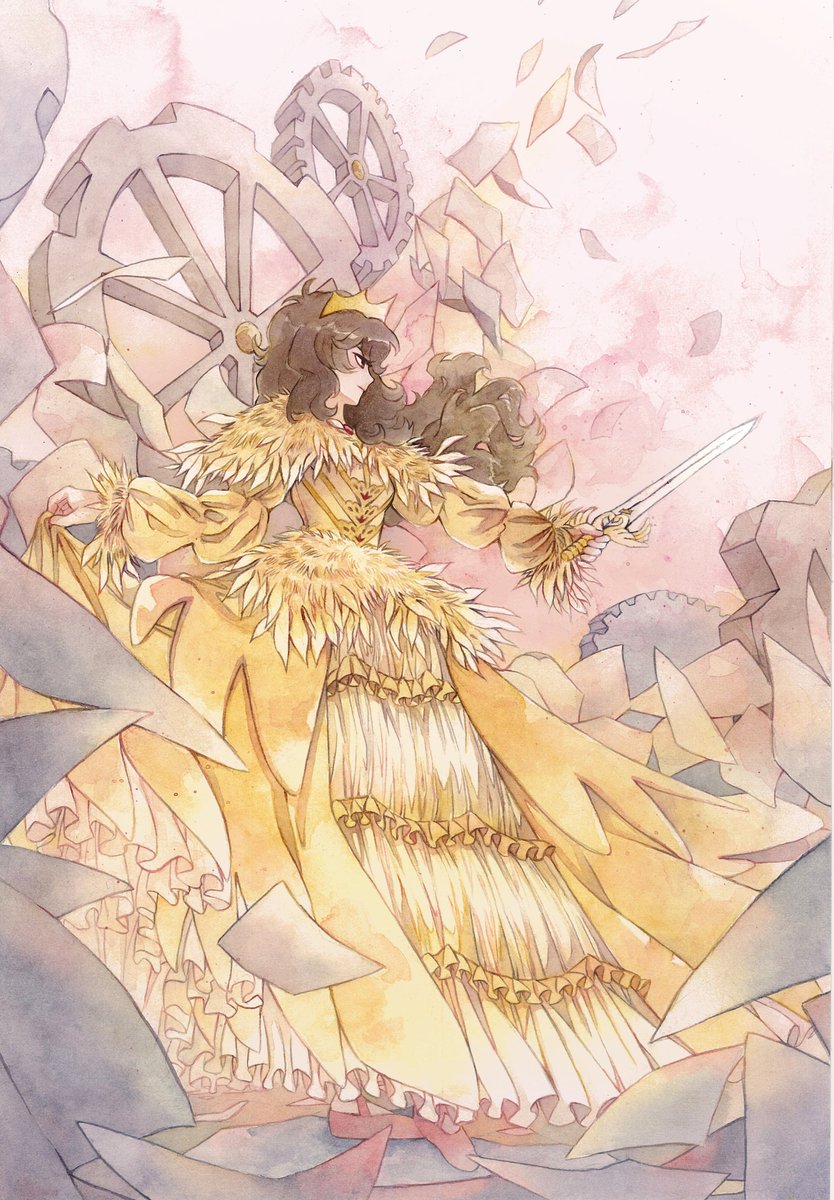 ディジタルで少しだけブラッシュアップしました

＃プリンセスチュチュ