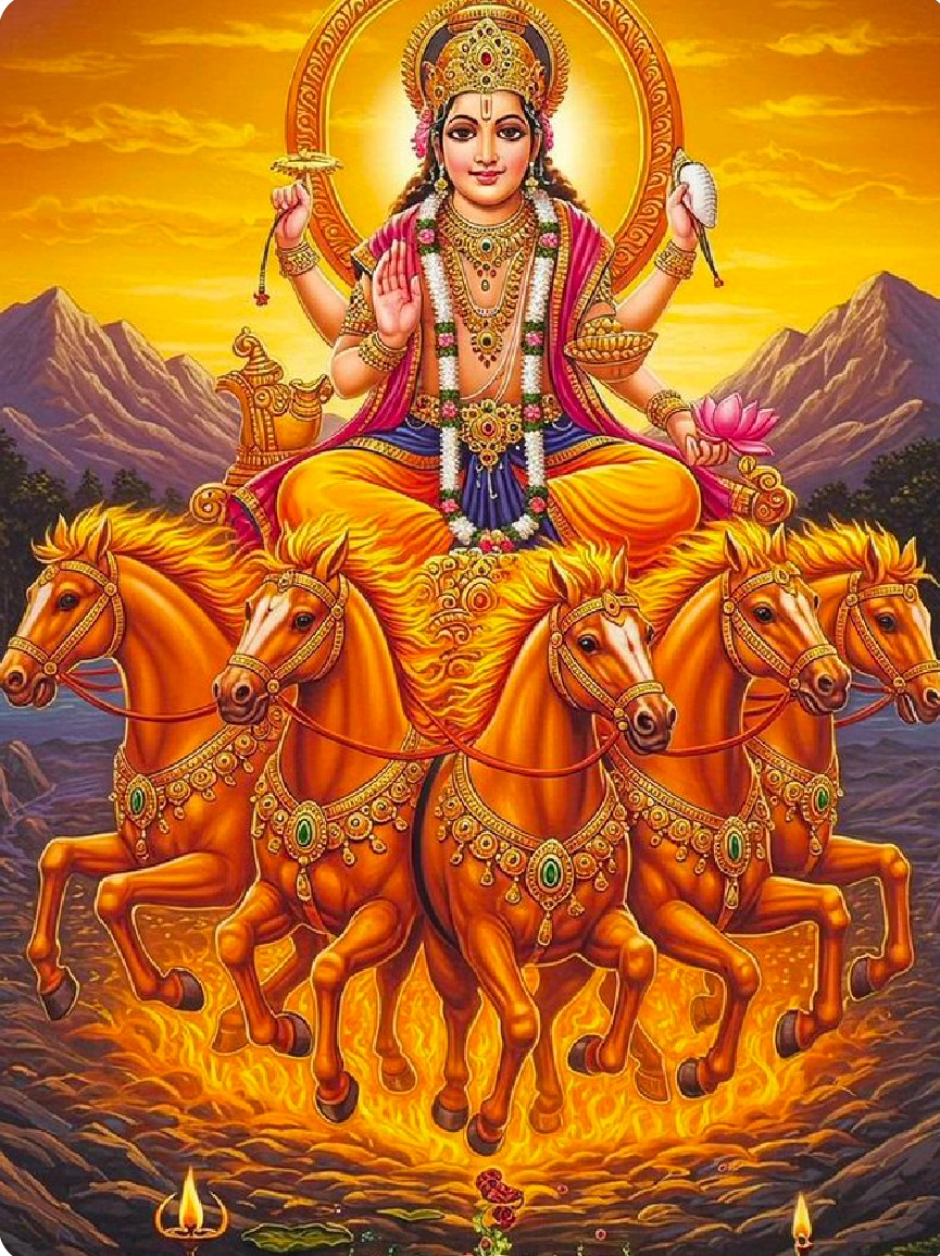 "आदिदेव नमस्तुभ्यं प्रसीद मम भास्कर" 
आप हैं तो अंधेरा कहां टिकेगा 🙏🙏