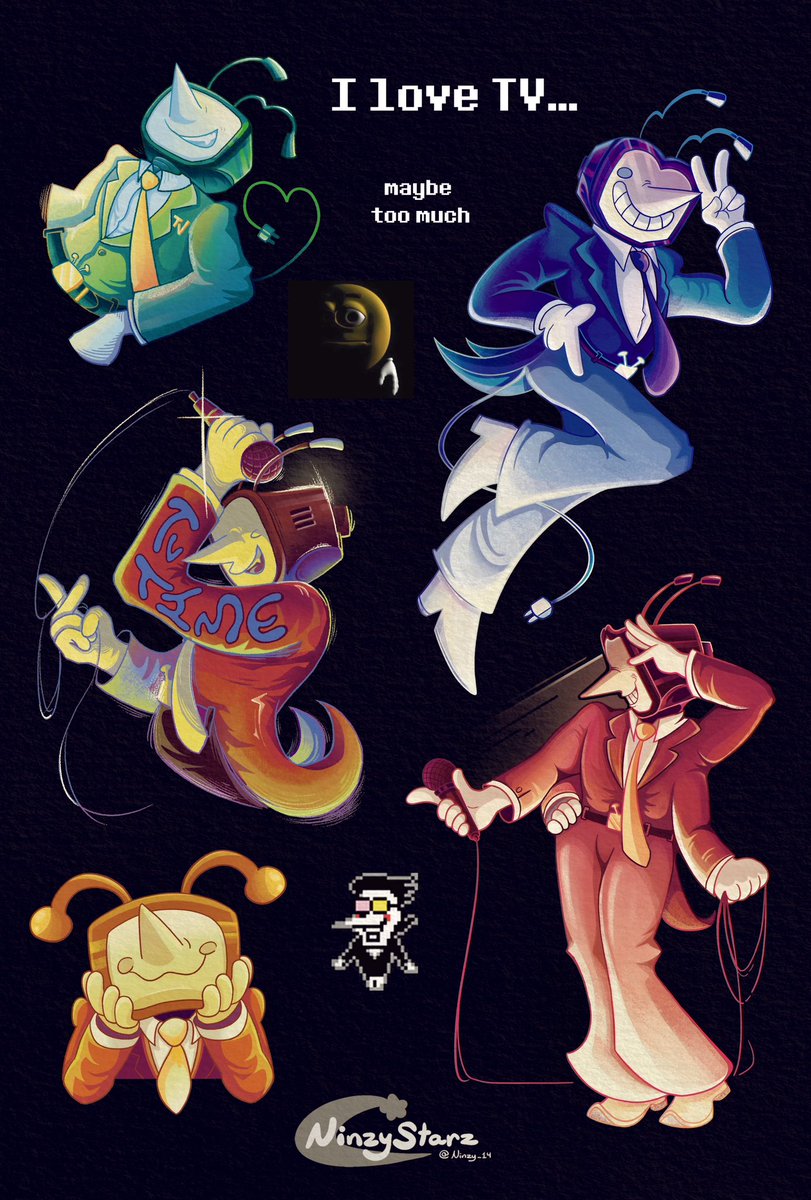 I love tv 🫡 #tenna #DELTARUNE