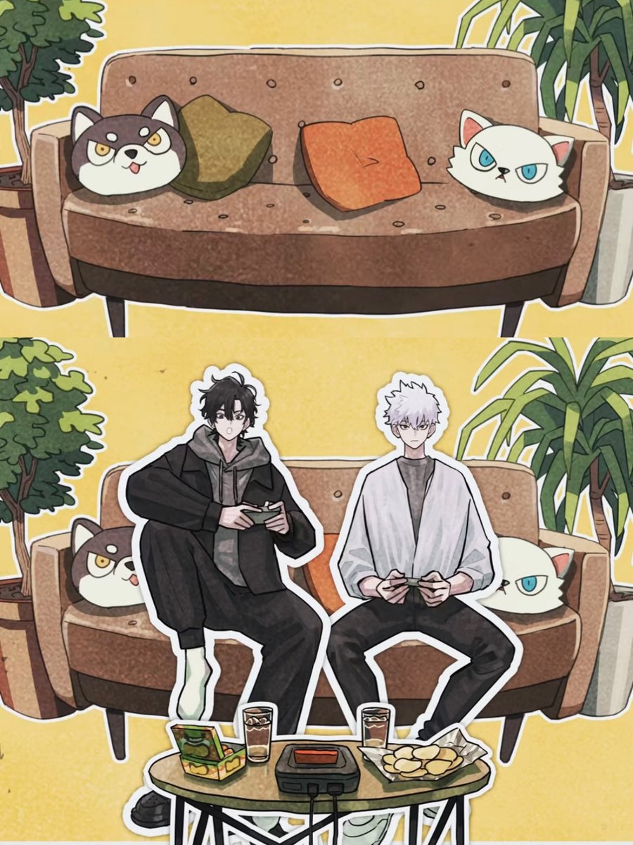 qhqfeihuo's tweet image. 🐶🐱